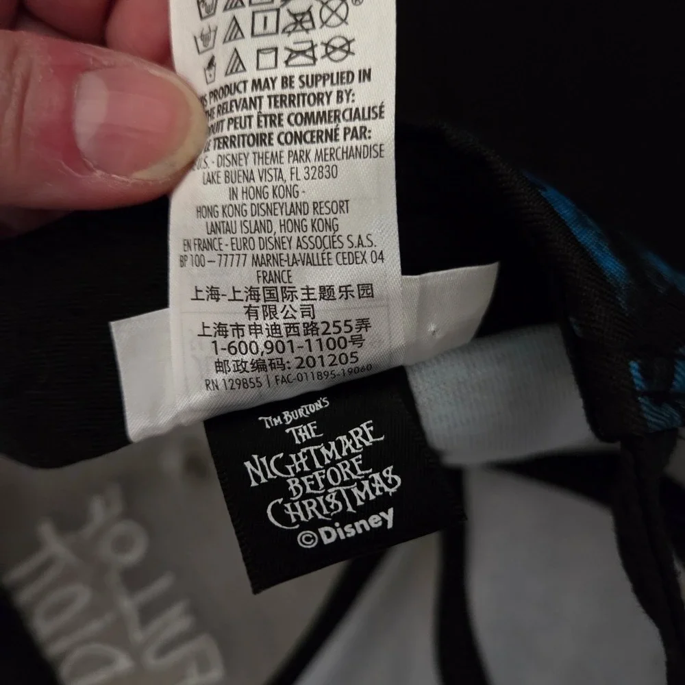 Disney Parks Nightmare Before Christmas Zero Full‎ of Spirit Baseball Cap